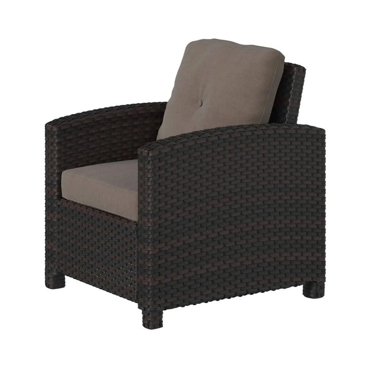 Harper 1-Piece Outdoor Wicker Single Seater Sofa