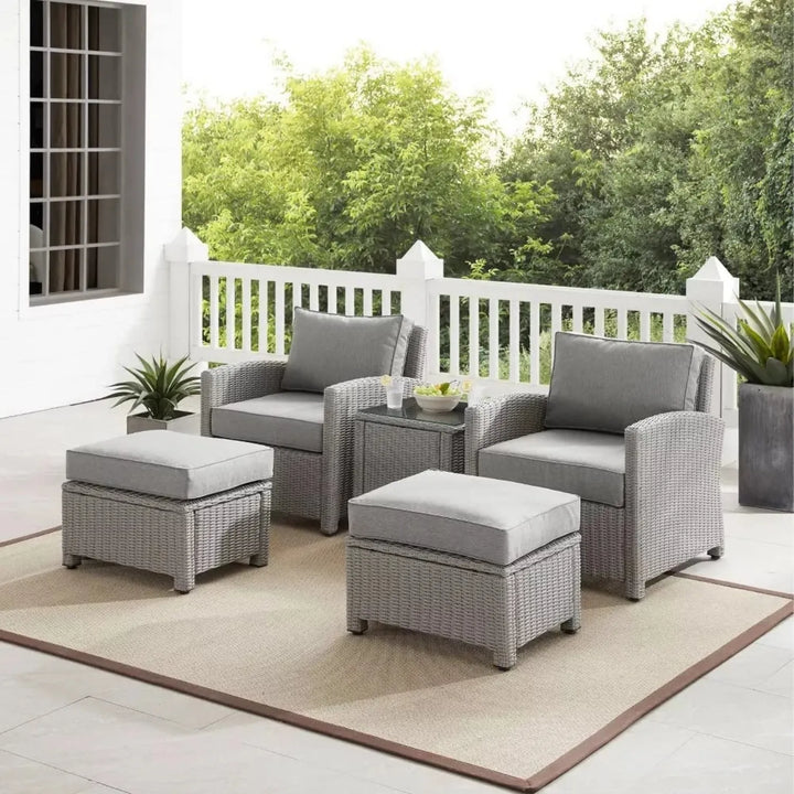 Miki 5 Pieces Patio Furniture Set