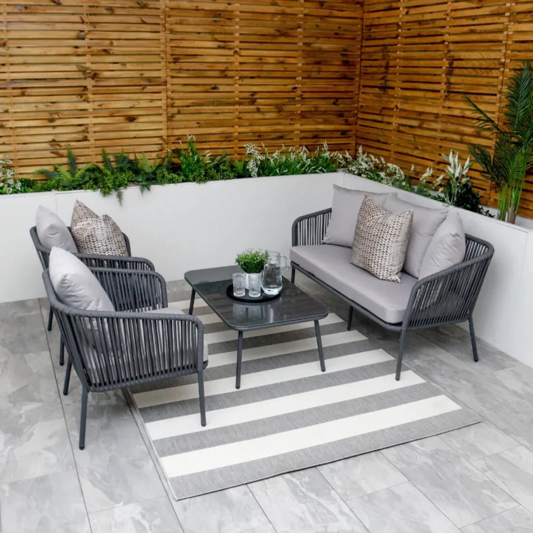 Ophelia 5-Seater Outdoor All-Weather Rope Sofa Set