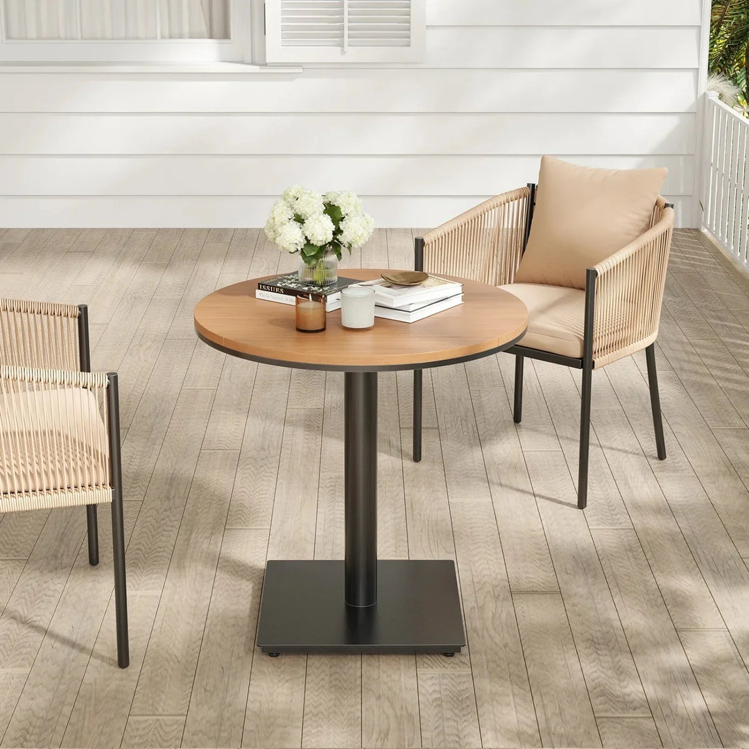 Lian 2-Piece Outdoor Rope Patio Dining Chairs