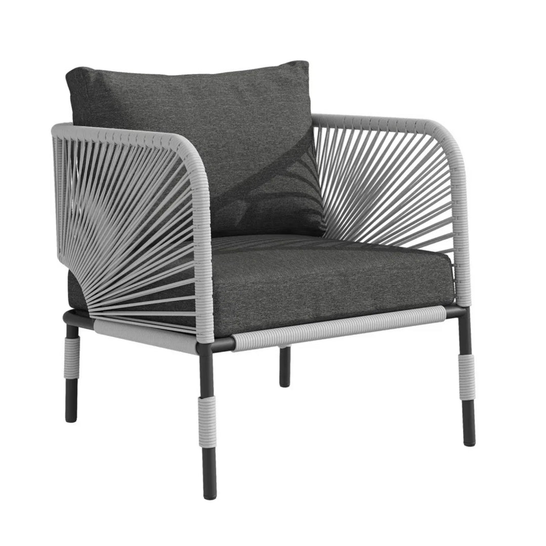 Graciela 3 Piece Garden Outdoor Rope Patio Set