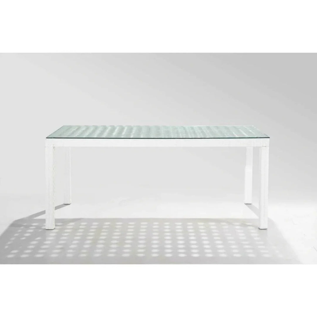 Peyton 7-Piece Outdoor Rattan Wicker Dinning Table Set