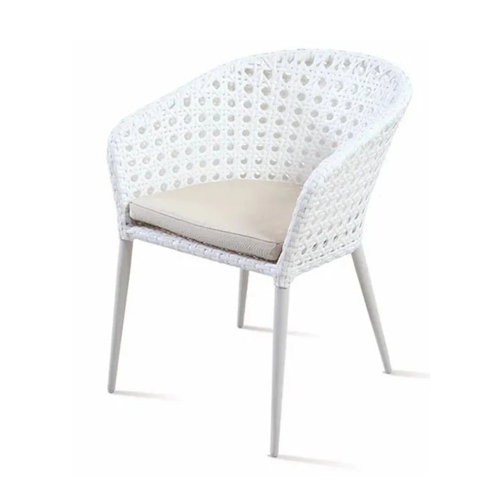 Marisol 5-Piece Outdoor Patio Dining Set With Wicker Chairs & Glass-Top Table