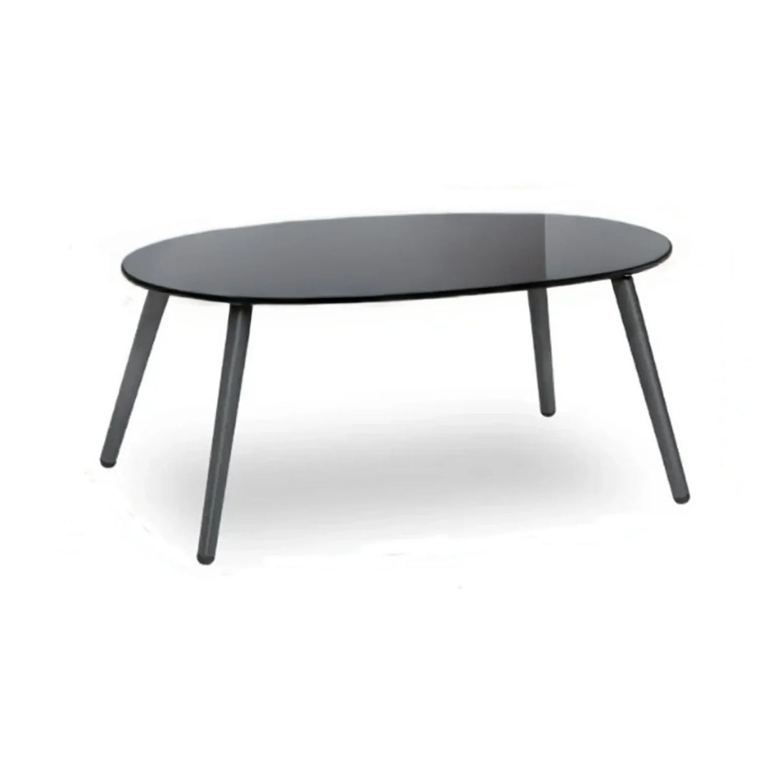 Saeko 4-Piece Outdoor Braid & Rope Sofa Set (Grey)