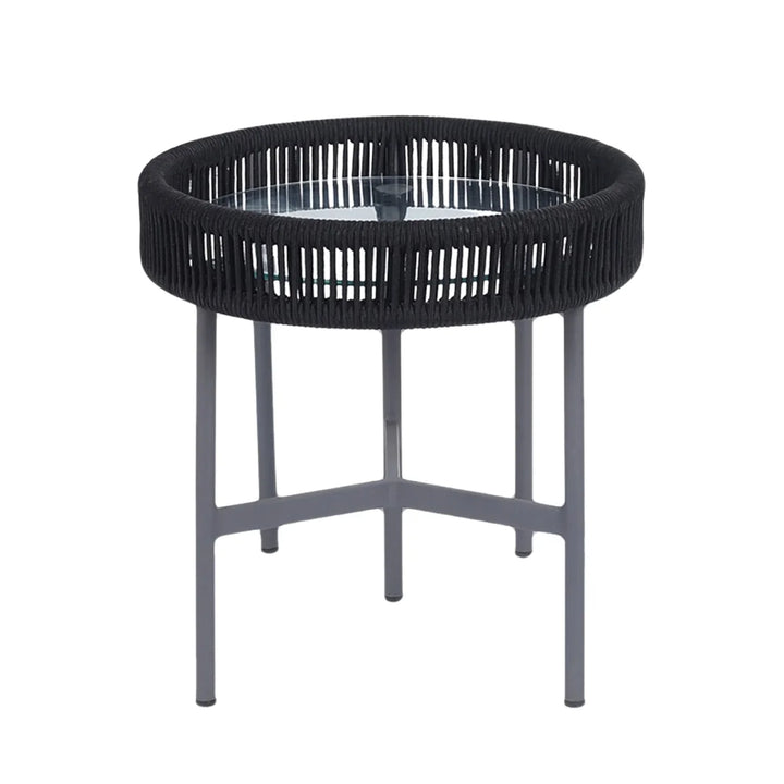 Magdalena 3-Piece Grey Rope Outdoor Patio Set