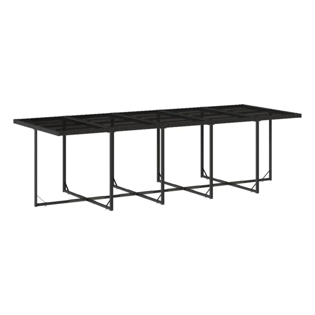 Reagan All Weather Wicker Patio Dinning Table Set