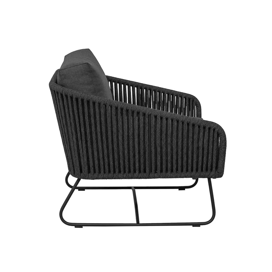 Ujjwala 4 Piece Outdoor All-Weather Rope Sofa Set