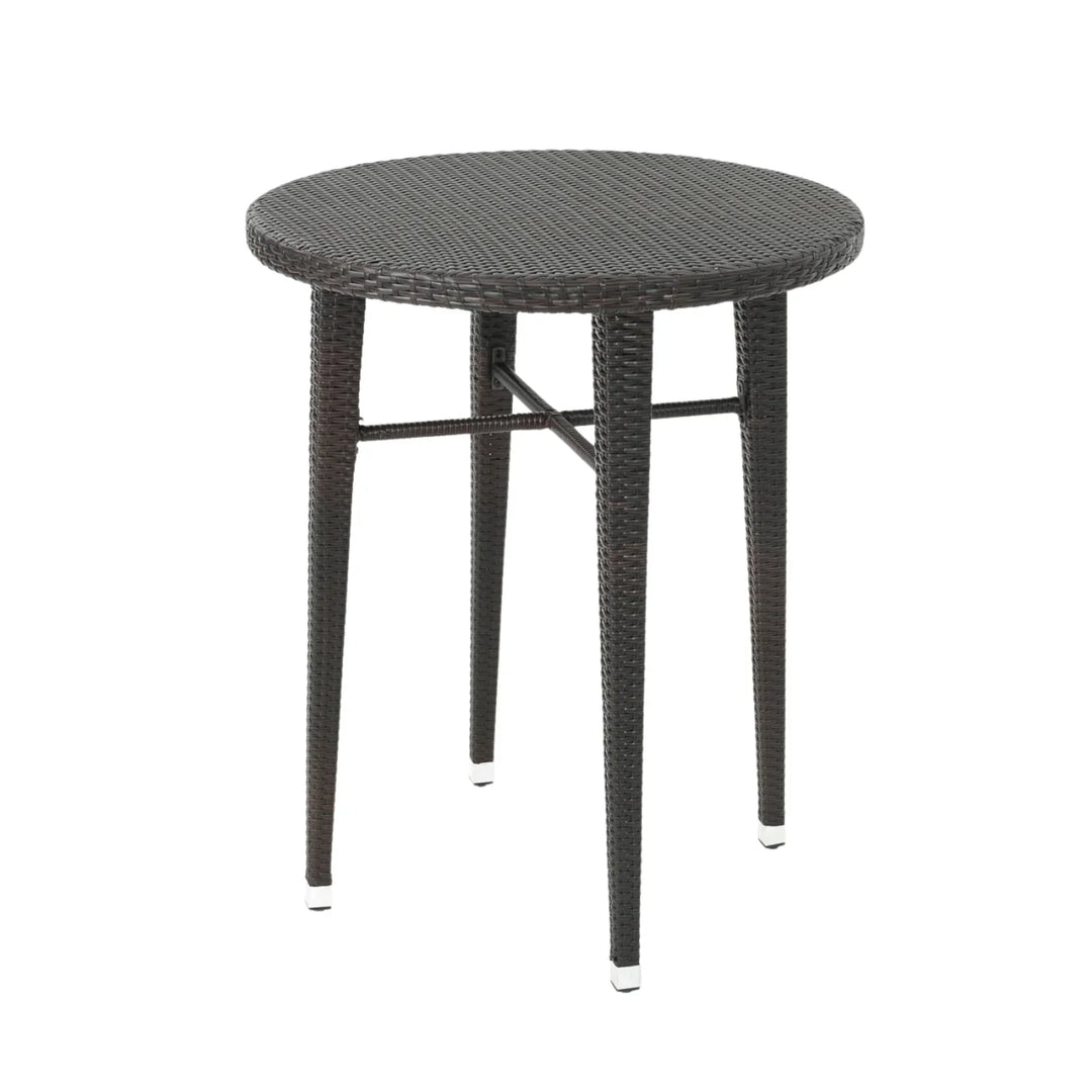 Amaris 5 Piece Outdoor Wicker Bar Set with High Top Table