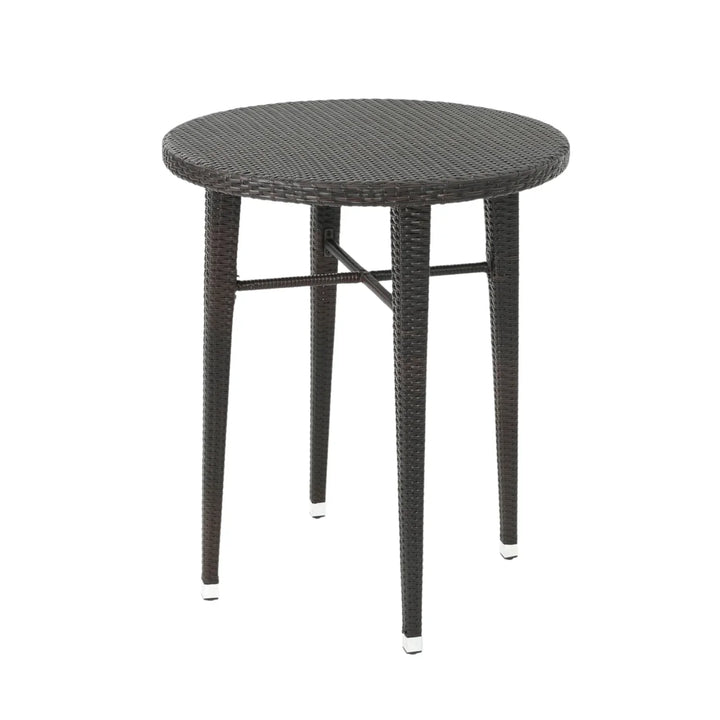 Amaris 5 Piece Outdoor Wicker Bar Set with High Top Table