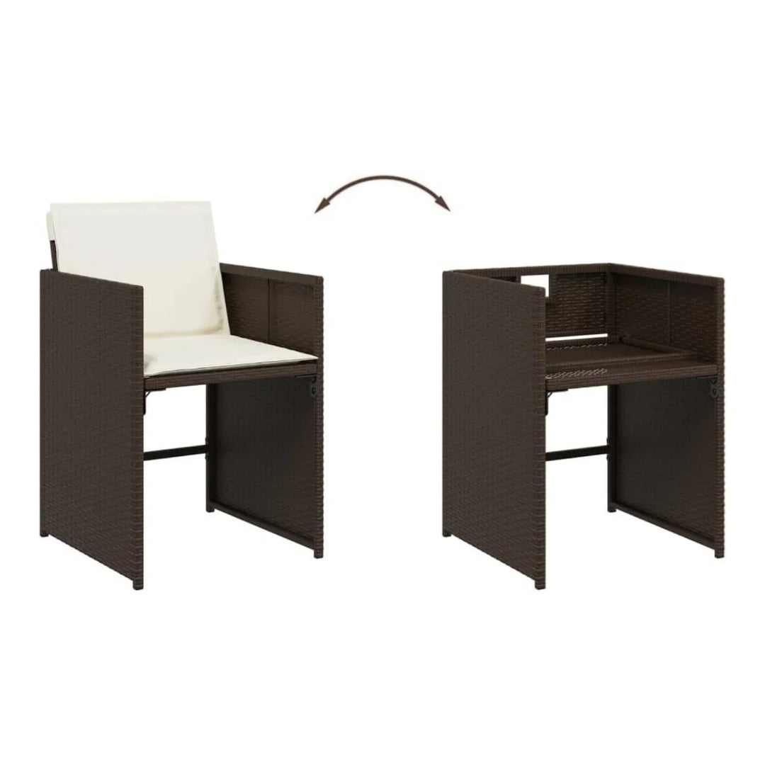 Brooklyn 11-Piece Outdoor Rattan Wicker Dinning Set