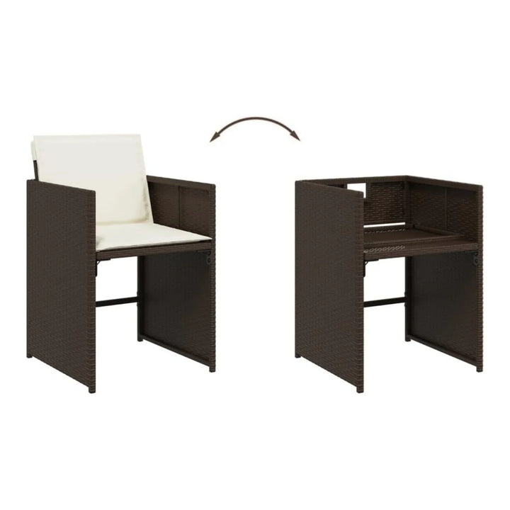 Brooklyn 11-Piece Outdoor Rattan Wicker Dinning Set