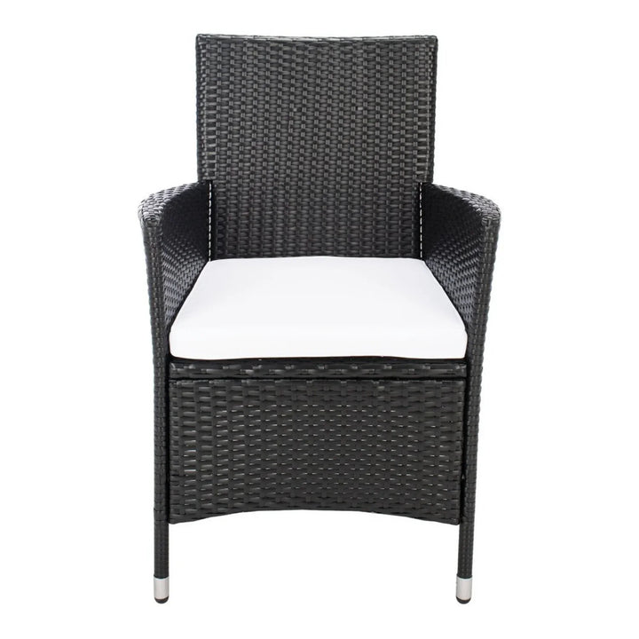 Zinnia 9-Piece Outdoor Rattan Wicker Dinning Table Set