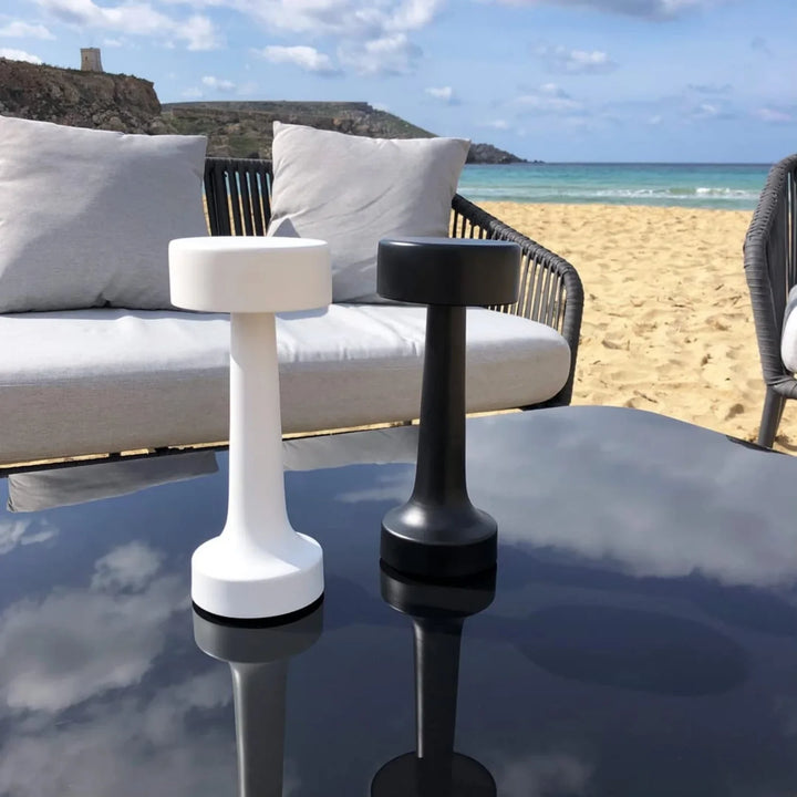 Azalea 4-Piece Outdoor Rope Patio Sofa Set (Black & Off-White)