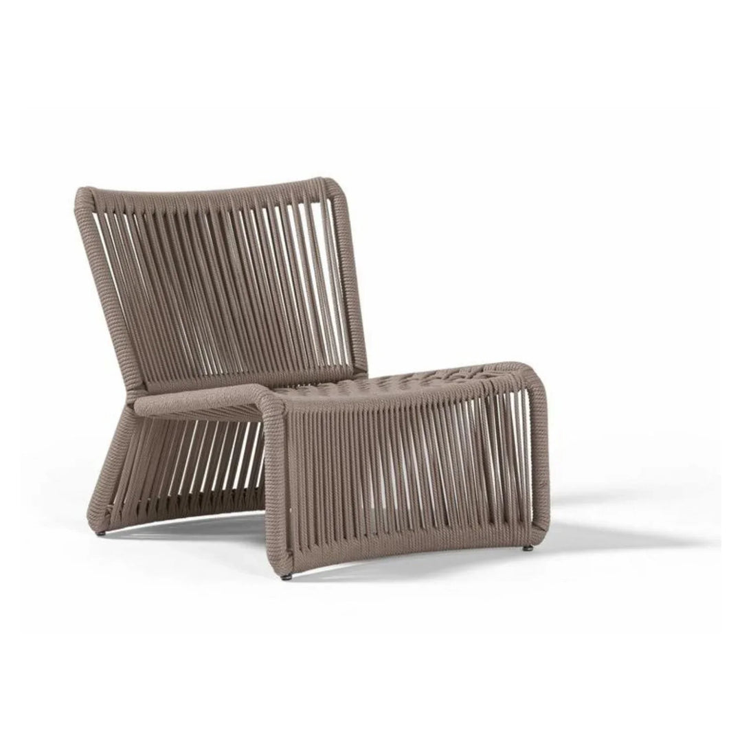 Liliana 3-Piece Outdoor Beige Rope Patio Set