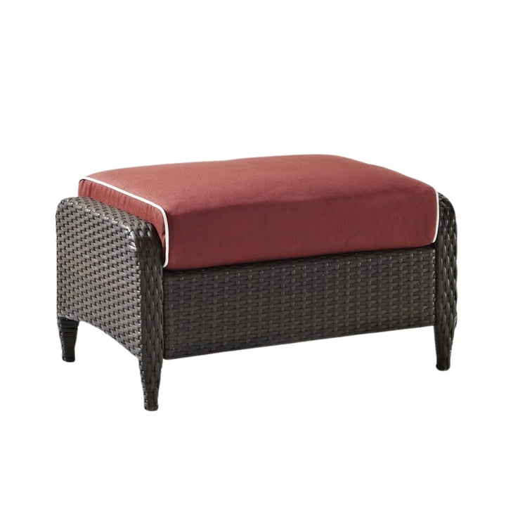 Gitali Outdoor 4 Piece Patio Wicker Furniture Set