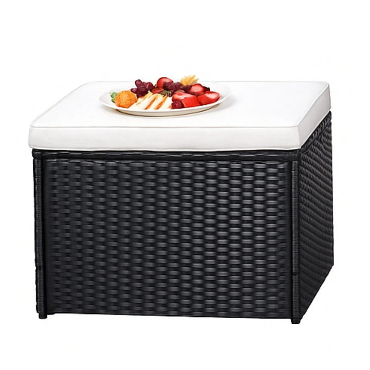 Rosario 6 Piece Outdoor Conversation Set All Weather Wicker Sectional Sofa