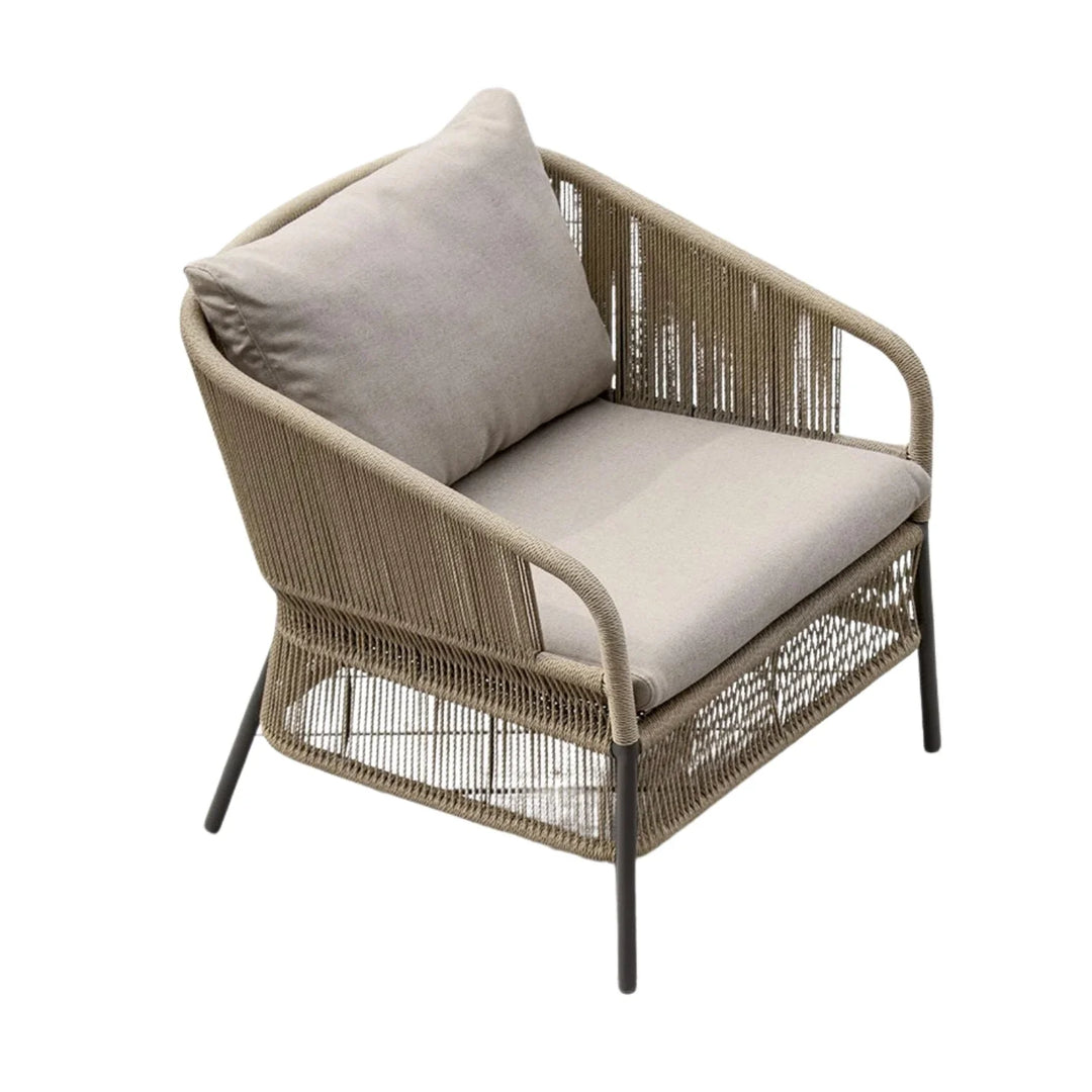 Urvi 2-Piece Outdoor Rope Single Seater Sofa