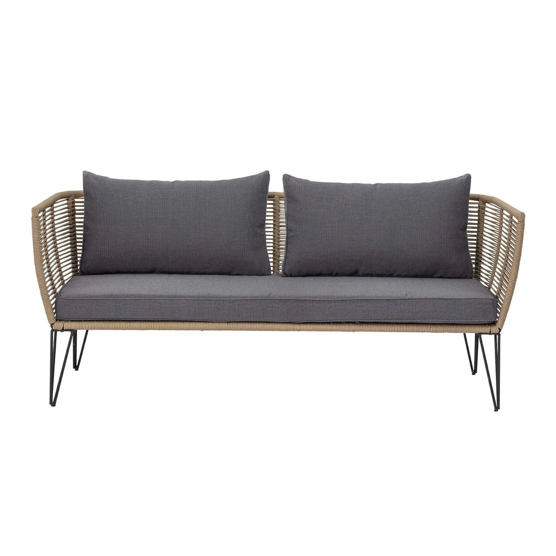 Prisha 1-Piece Outdoor Rope Loveseat Sofa