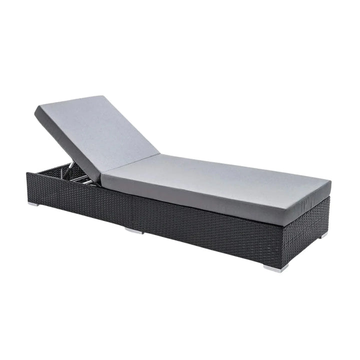 Zoya Outdoor 2-Piece Chaise Lounge Chair with Adjustable Settings and Cushions