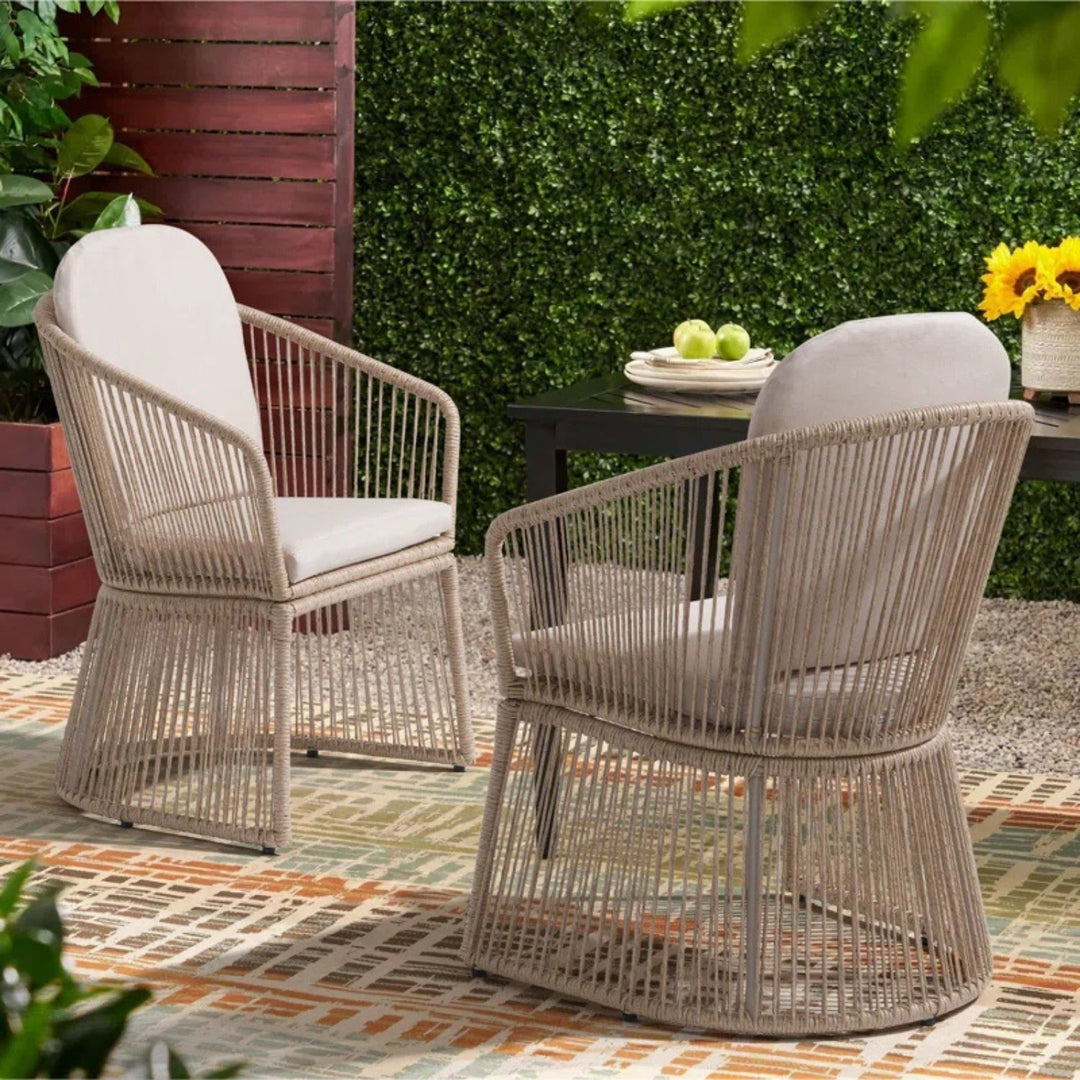 Soledad 2-Piece Outdoor Rope Patio Chairs