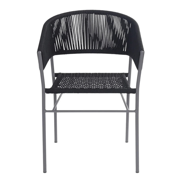 Magdalena 3-Piece Grey Rope Outdoor Patio Set