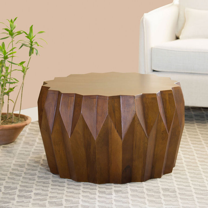Saloni Solid Wood Coffee Table for Living Room