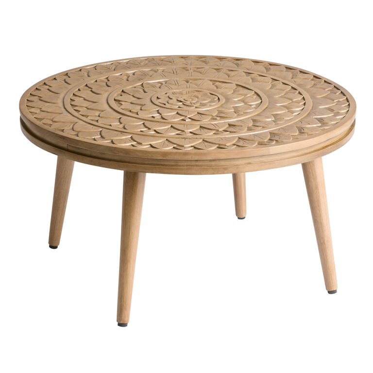 Neeti Solid Wood Coffee Table for Living Room