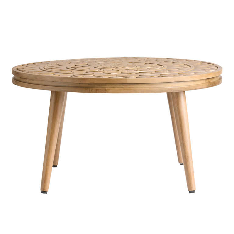 Neeti Solid Wood Coffee Table for Living Room