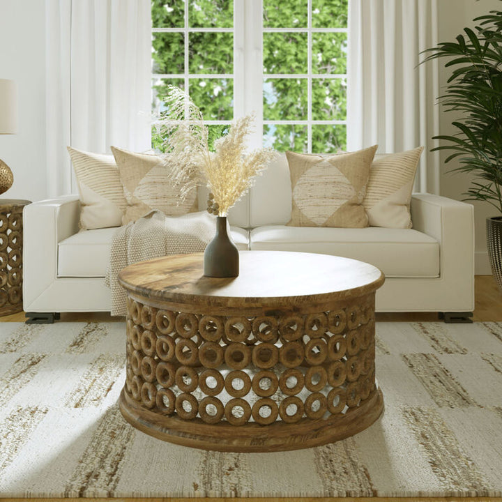 Rupal Solid Wood Coffee Table for Living Room