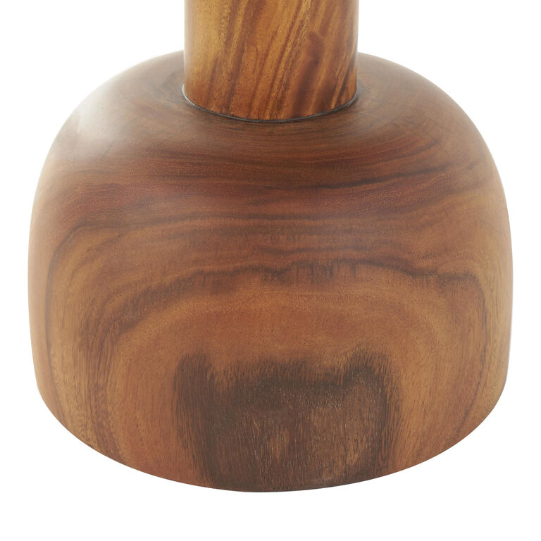 Amaya Solid Wood Side Coffee Table for Living Room