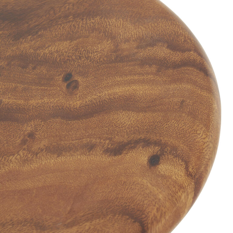 Amaya Solid Wood Side Coffee Table for Living Room