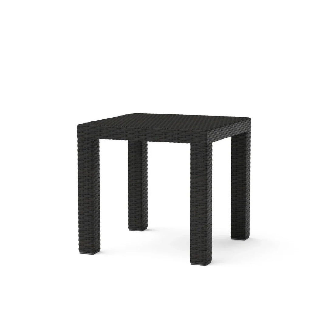 Carmen All Weather Outdoor Wicker Garden L-Shape Sectional Conversation Set