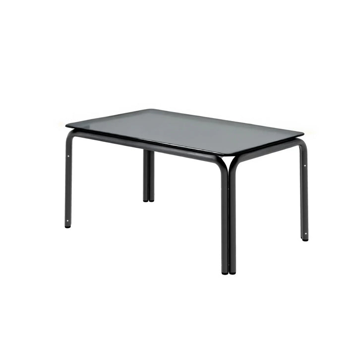 Bellamy Outdoor Rope 5-Seater Sofa Set With Glass Top Table