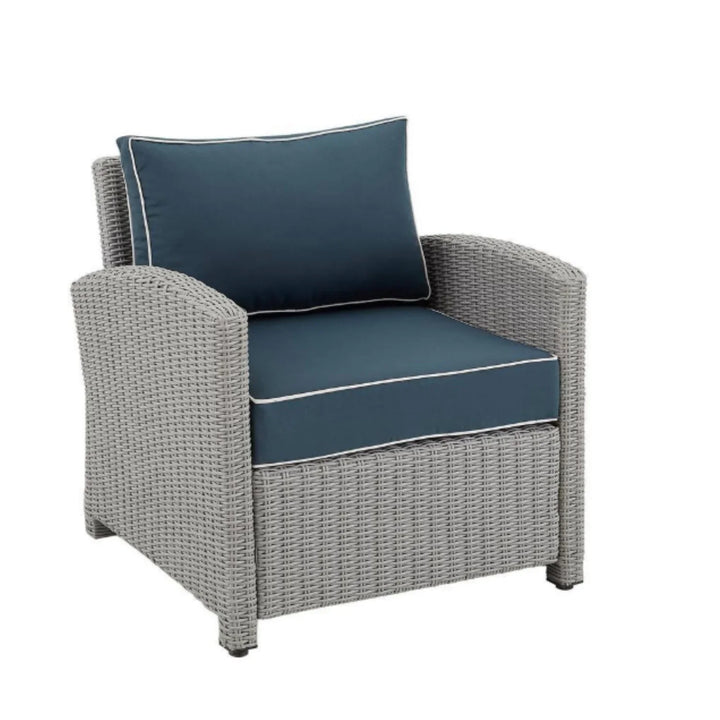 Liesel Outdoor Rattan Wicker 6-Seater Sofa Set