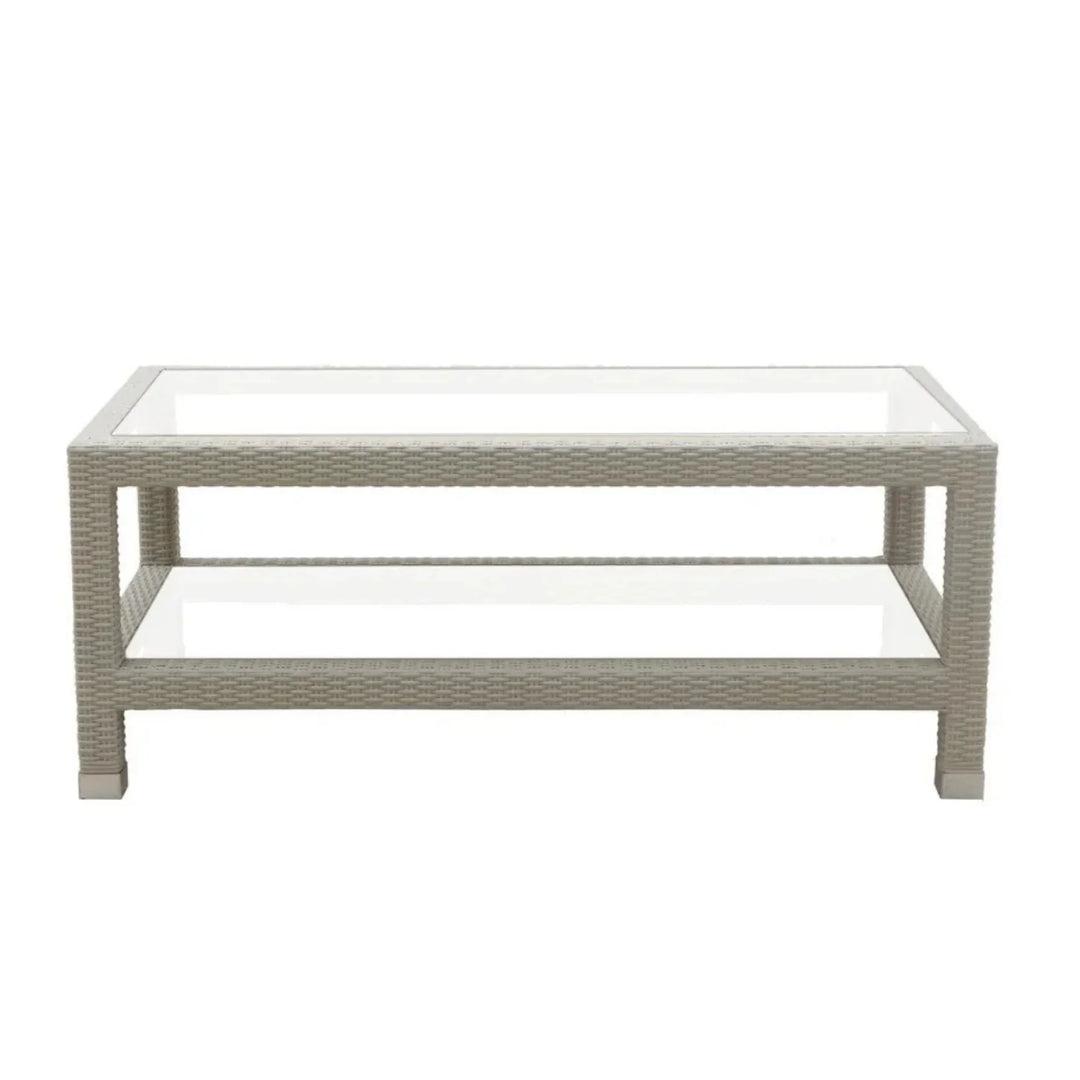 Margrit Outdoor Rattan Wicker 7-Seater Sectional Sofa Set