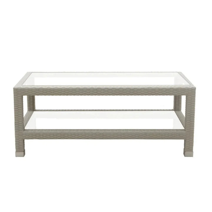 Margrit Outdoor Rattan Wicker 7-Seater Sectional Sofa Set