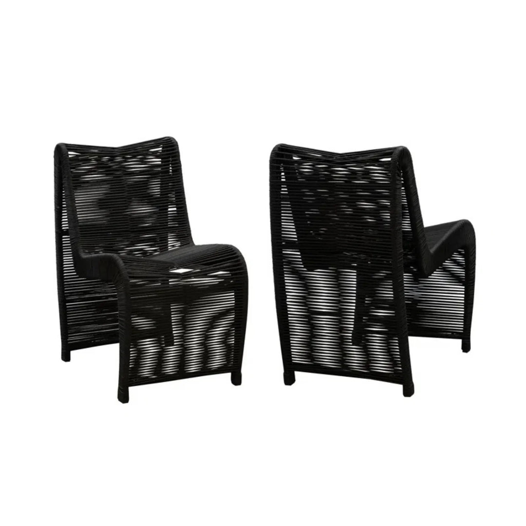 Tanishka 2-Piece Outdoor Rope Patio Chairs