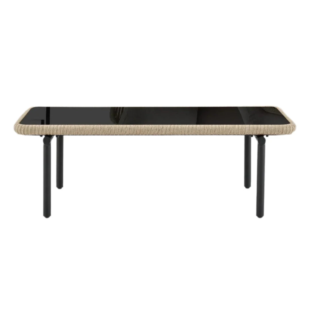 Tapasya Outdoor 4-Piece Rope Conversation Sofa Set