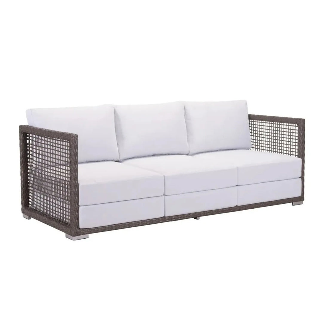 Ilsa Outdoor Rattan Wicker 5-Seater Sofa Set