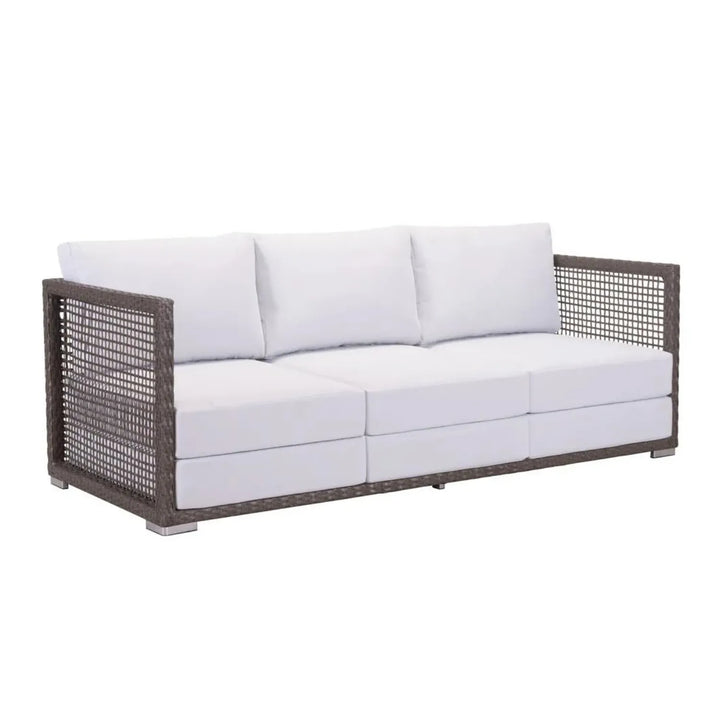 Ilsa Outdoor Rattan Wicker 5-Seater Sofa Set