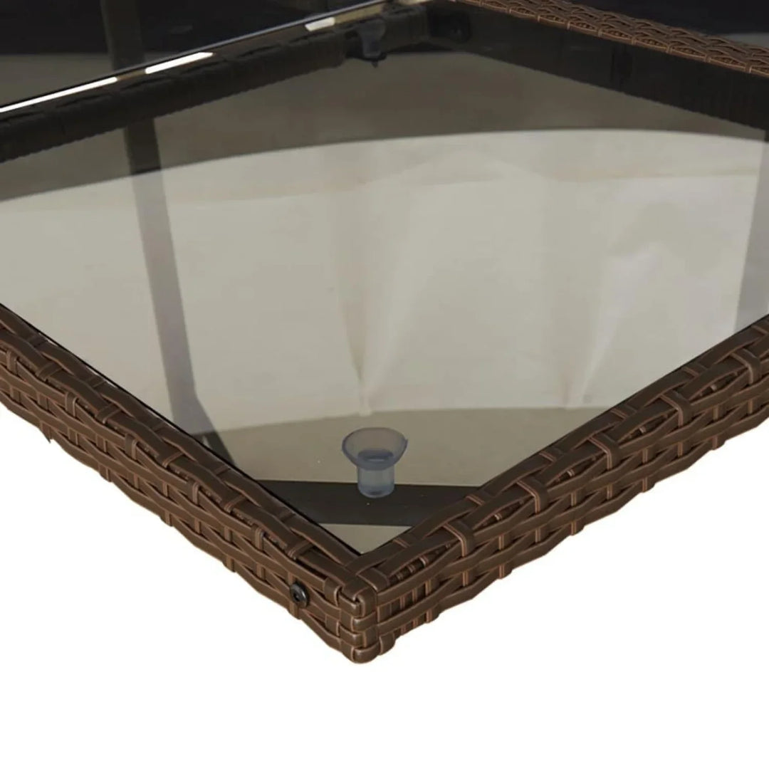 Brooklyn 11-Piece Outdoor Rattan Wicker Dinning Set