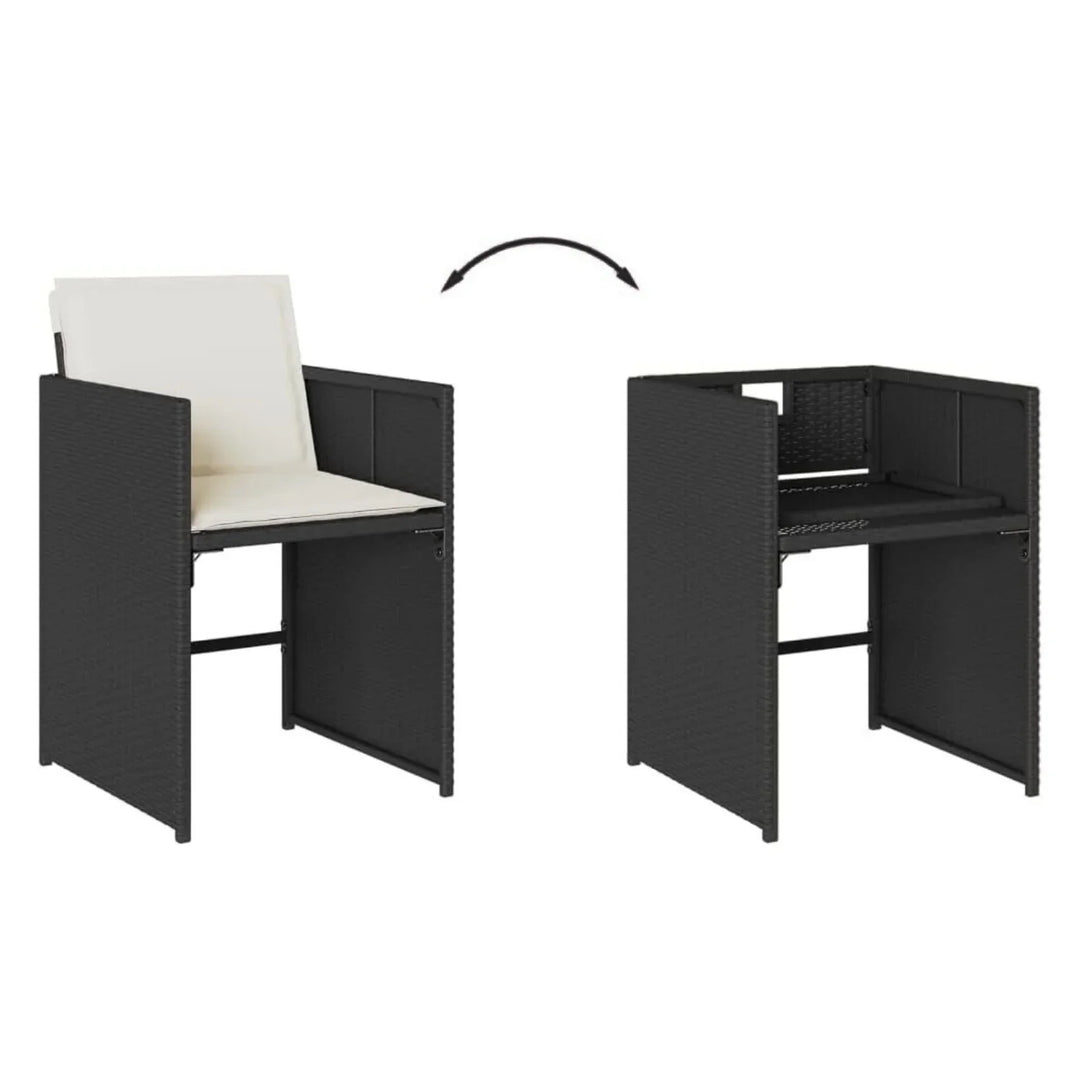 Saisha 11-Piece Outdoor Rattan Wicker Dinning Set