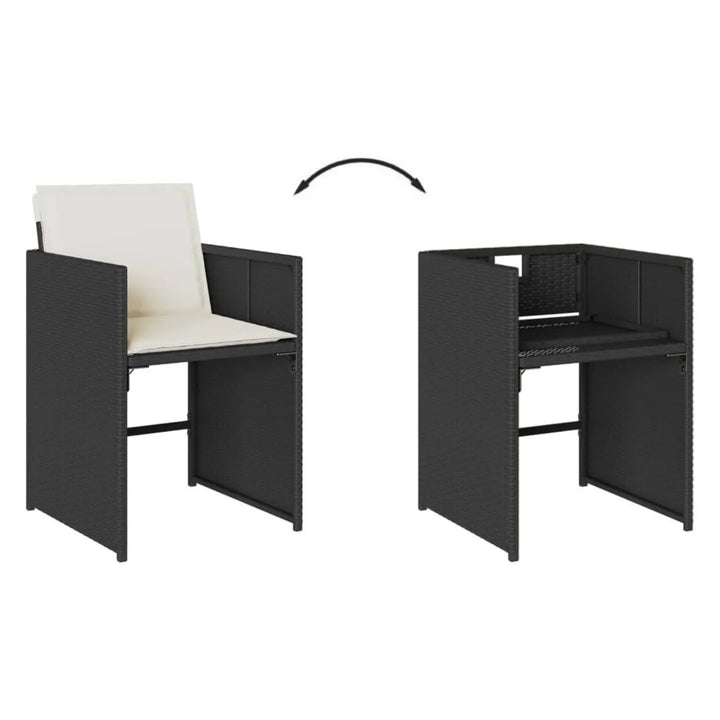 Saisha 11-Piece Outdoor Rattan Wicker Dinning Set