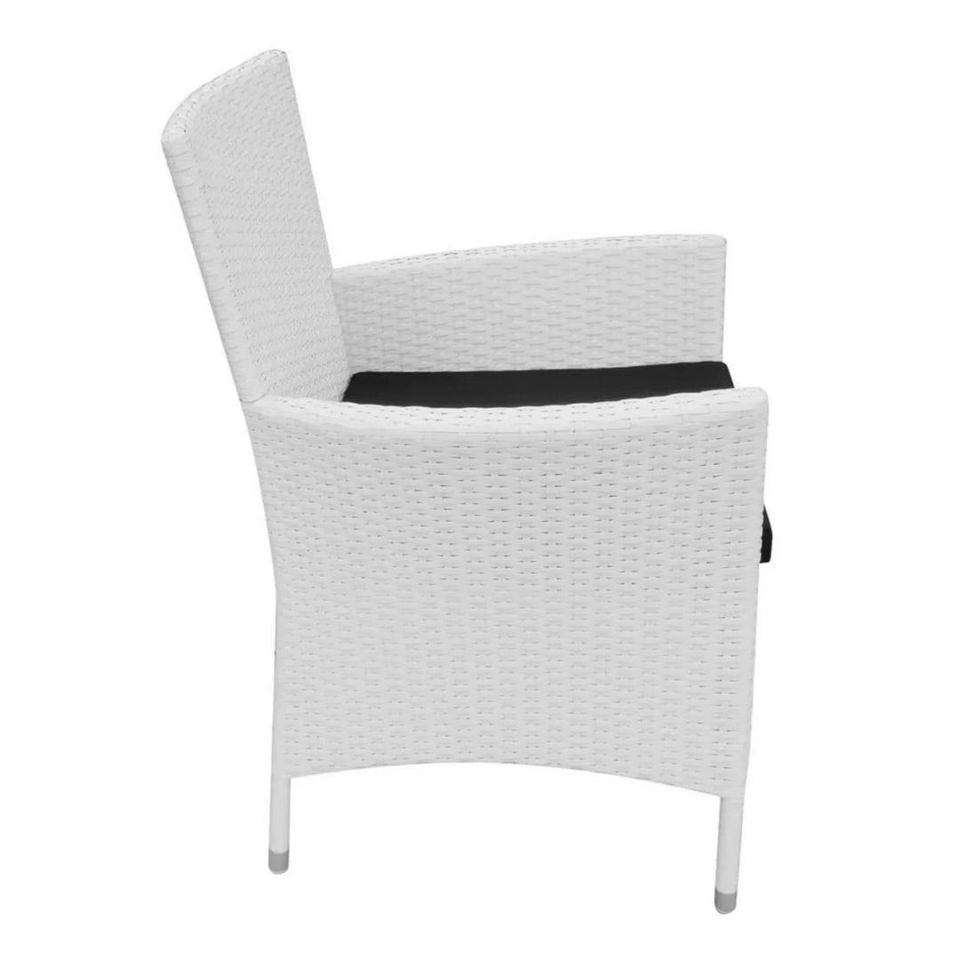 Seraphina 9-Piece Outdoor Rattan Wicker Dinning Table Set