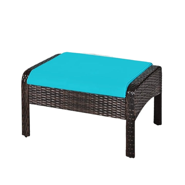 Saphira Outdoor Wicker 5-Piece Patio Sofa Set