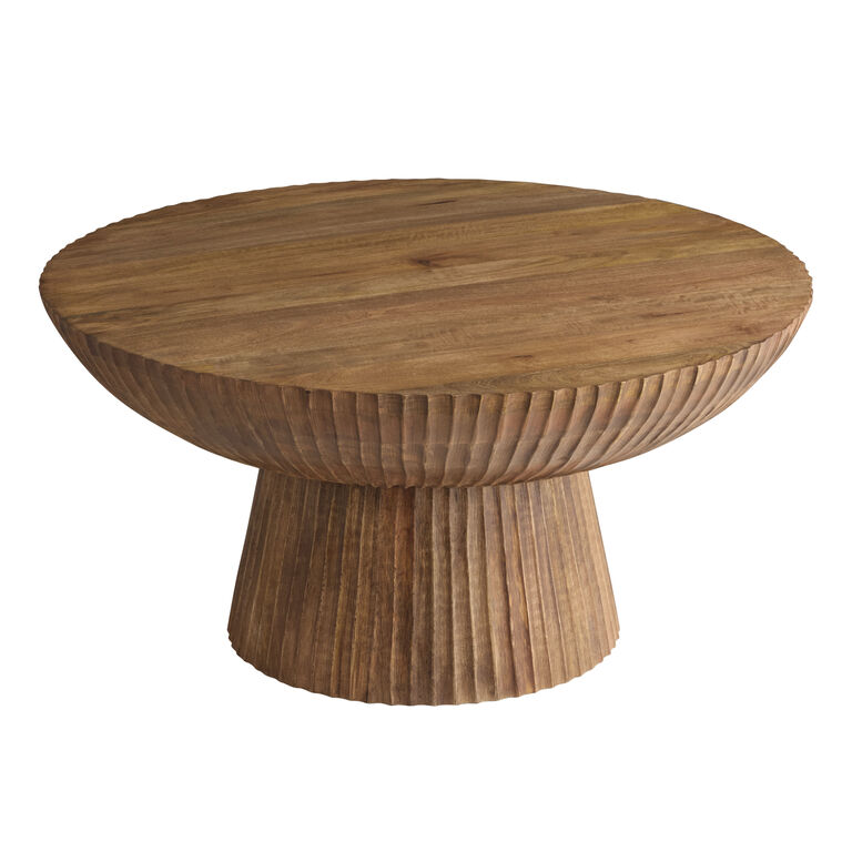 Tisha Solid Wood Coffee Table for Living Room