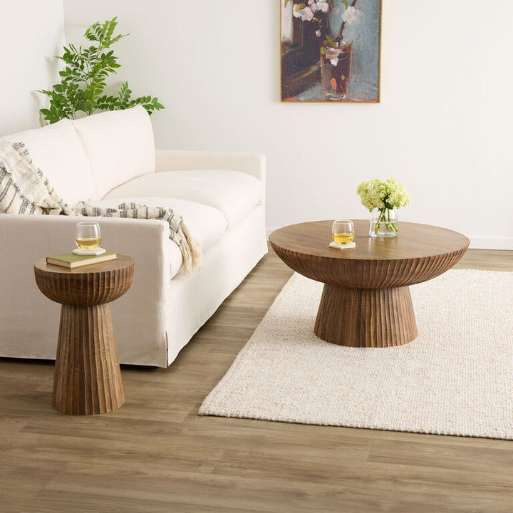 Tisha Solid Wood Coffee Table for Living Room