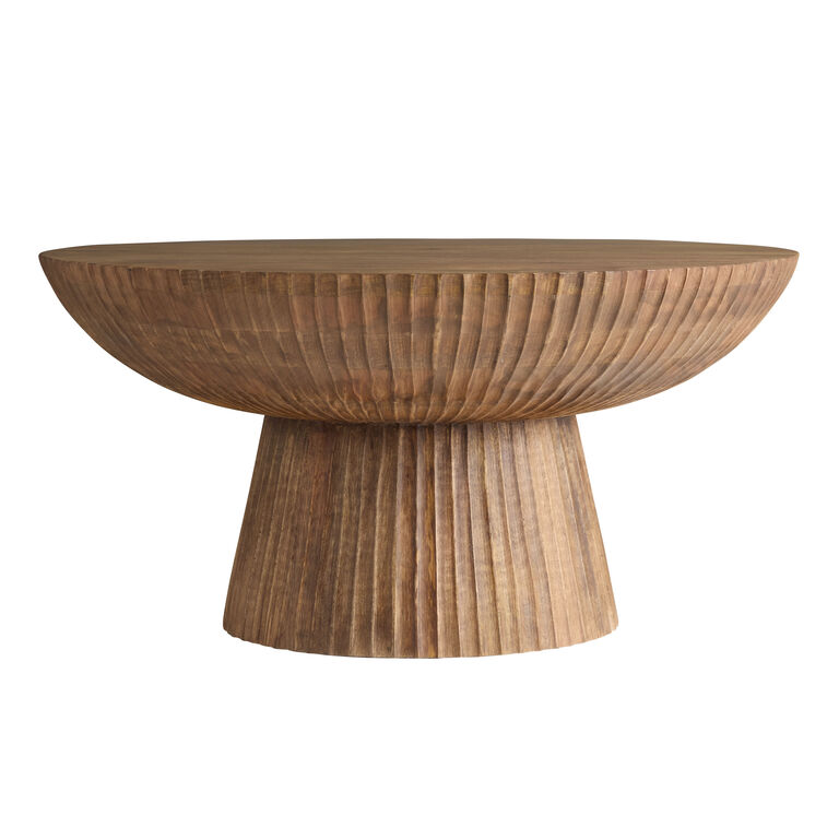 Tisha Solid Wood Coffee Table for Living Room