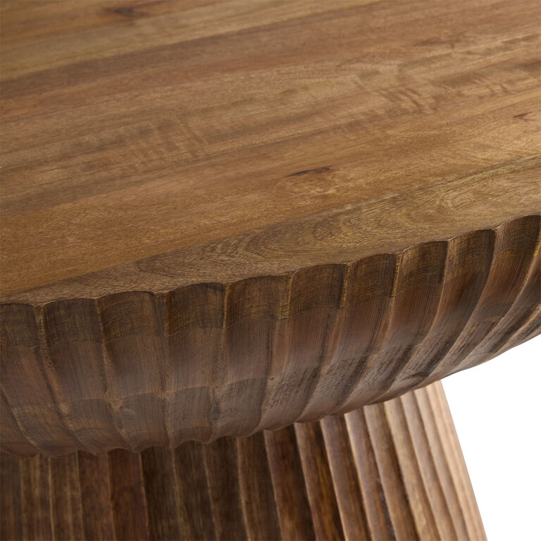 Tisha Solid Wood Coffee Table for Living Room