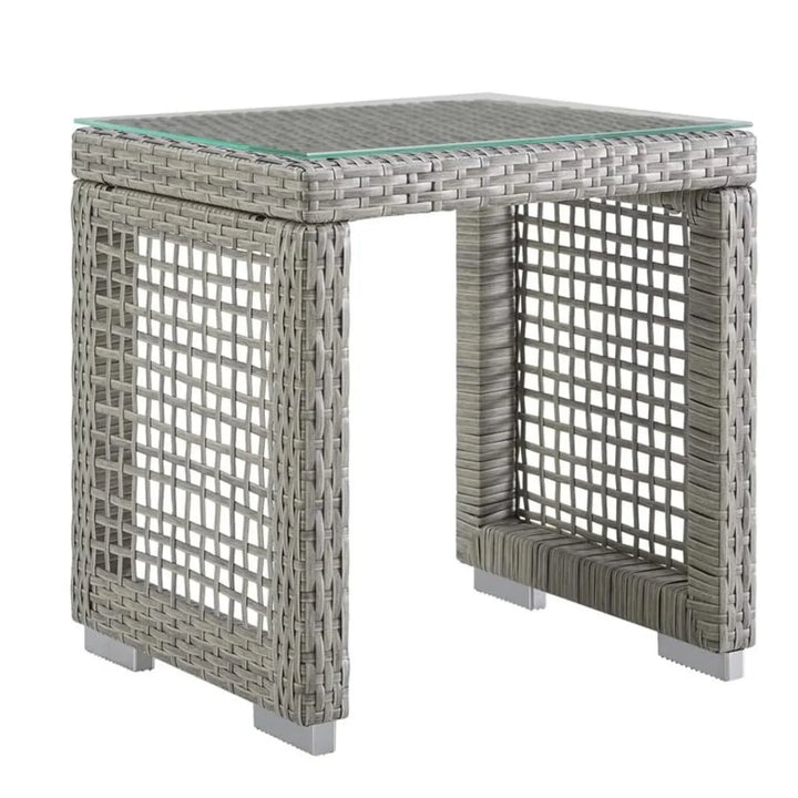 Bhanvi Outdoor Wicker Woven 6 Pieces Sectional Patio Furniture Set